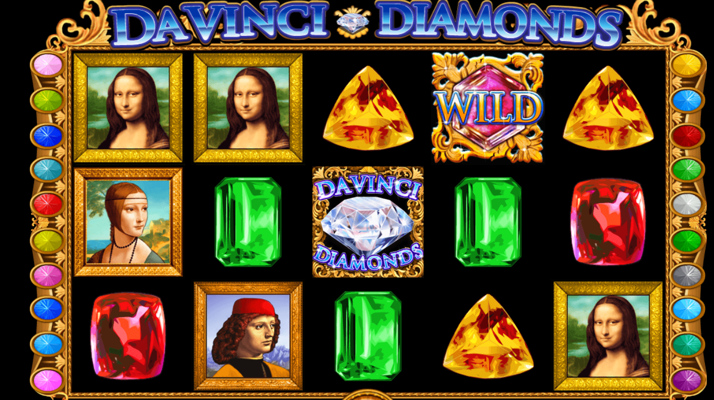 da vince double diamonds free slot game