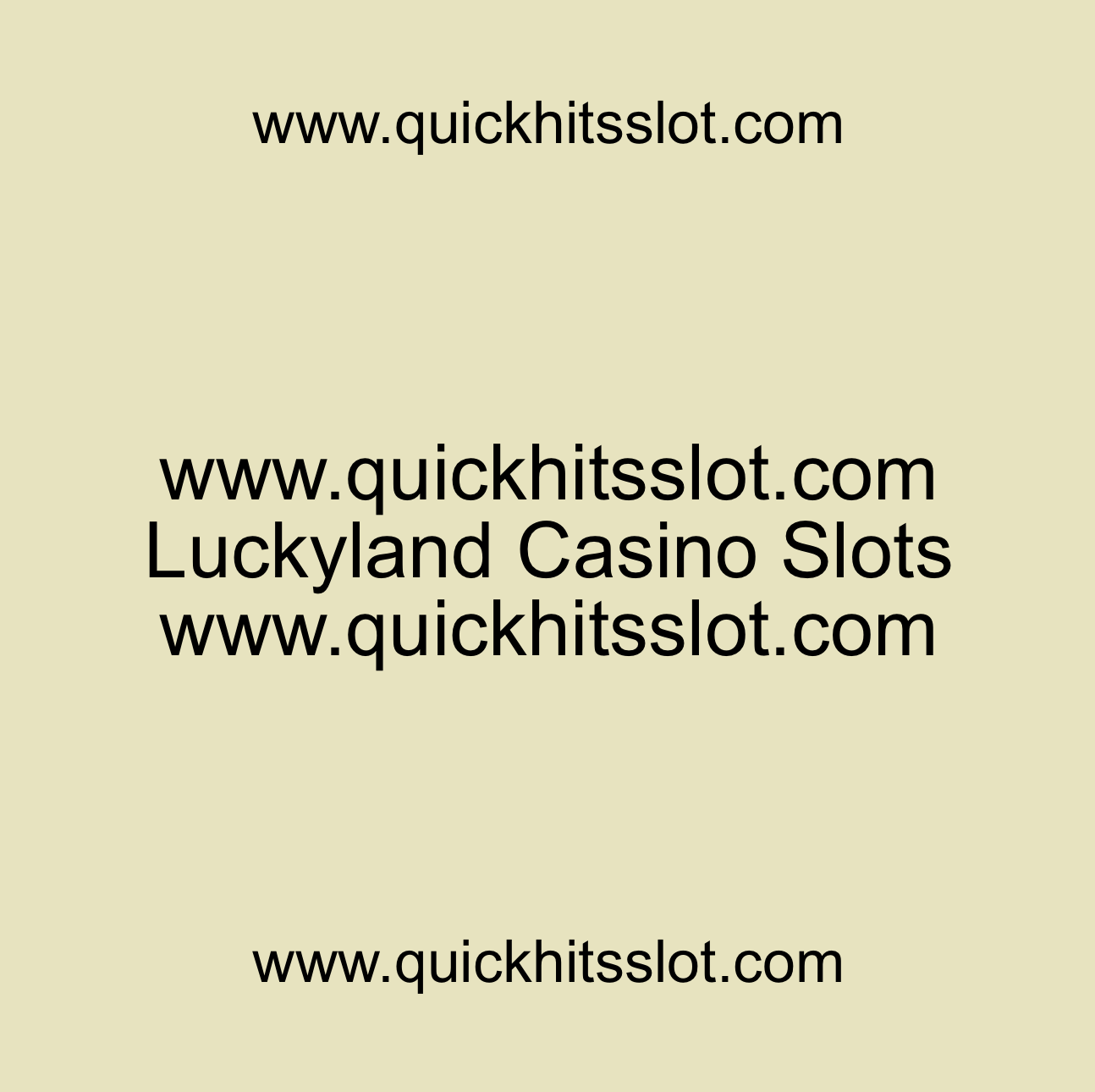 Luckyland Casino Slots Quickhitsslot.com  