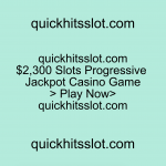 $2,300 Slots Progressive Jackpot Casino Game. Play Now quickhitsslot.com