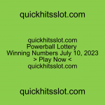 Powerball Lottery Winning Numbers July 10. Play Now. quickhitsslot.com