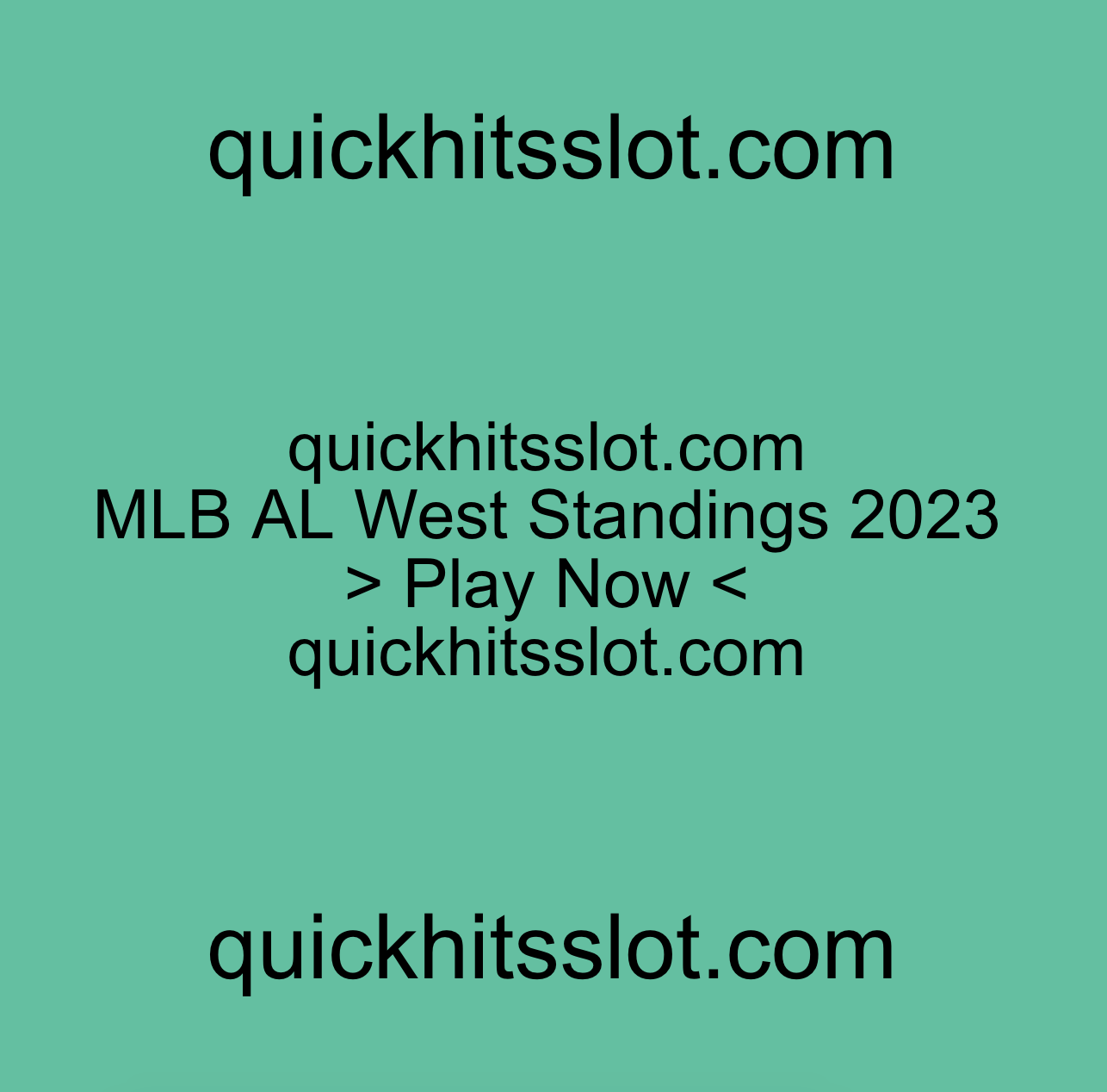 Al West Standings 2024 Match Kaile Electra