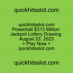 Powerball $313 Million Jackpot Lottery Drawing. Play Now. quickhitsslot.com