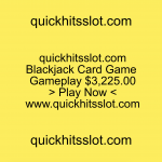 Blackjack Card Game Gameplay $3,225.00. Play Now. quickhitsslot.com