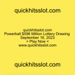 Powerball $596 Million Lottery Drawing. Play Now. quickhitsslot.com