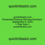 Powerball Drawing Winning Numbers September. Play Now. quickhitsslot.com