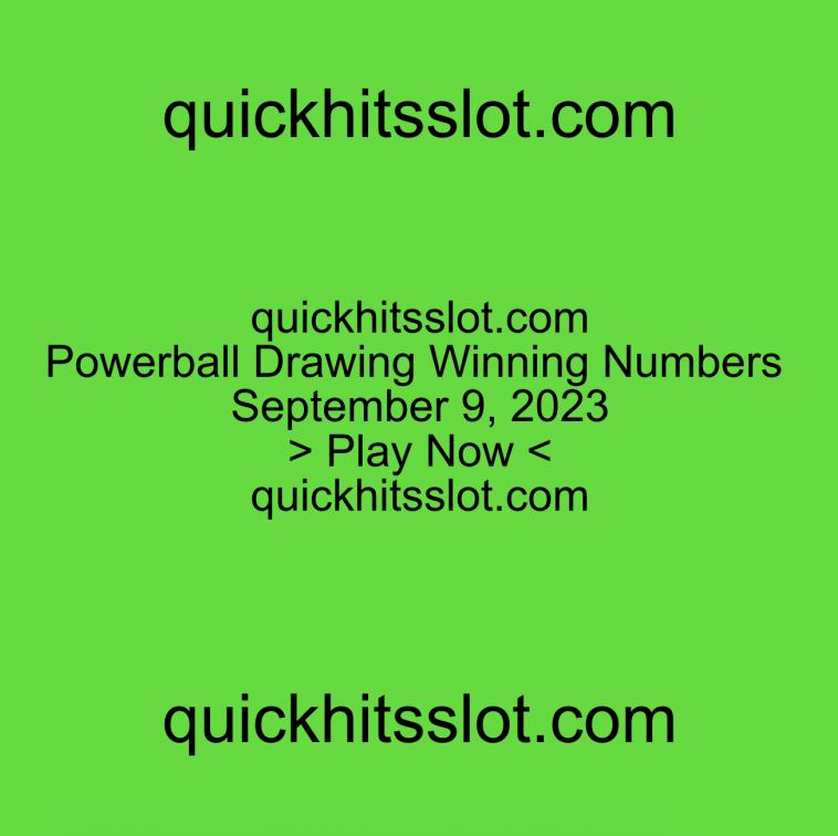 Powerball Drawing Winning Numbers September. Play Now. quickhitsslot.com