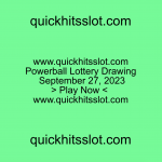 Powerball Lottery Jackpot Drawing September 27. Play Now. quickhitsslot.com
